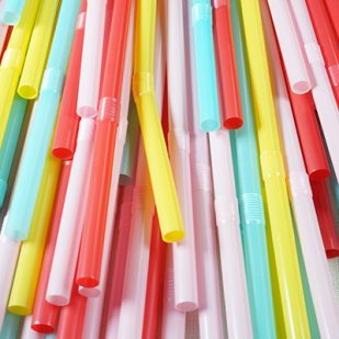 plastic straw